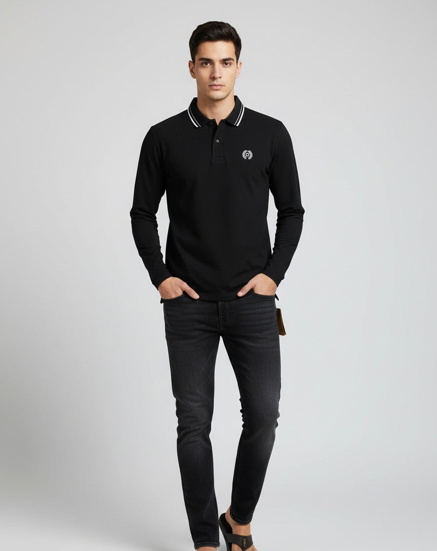 FULL SLEEVE POLO SHIRT