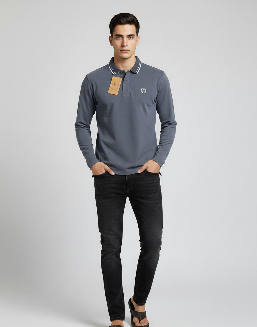 FULL SLEEVE POLO SHIRT