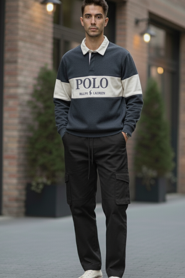 FULL SLEEVE FLEES POLO SHIRTS FOR (WINTER)